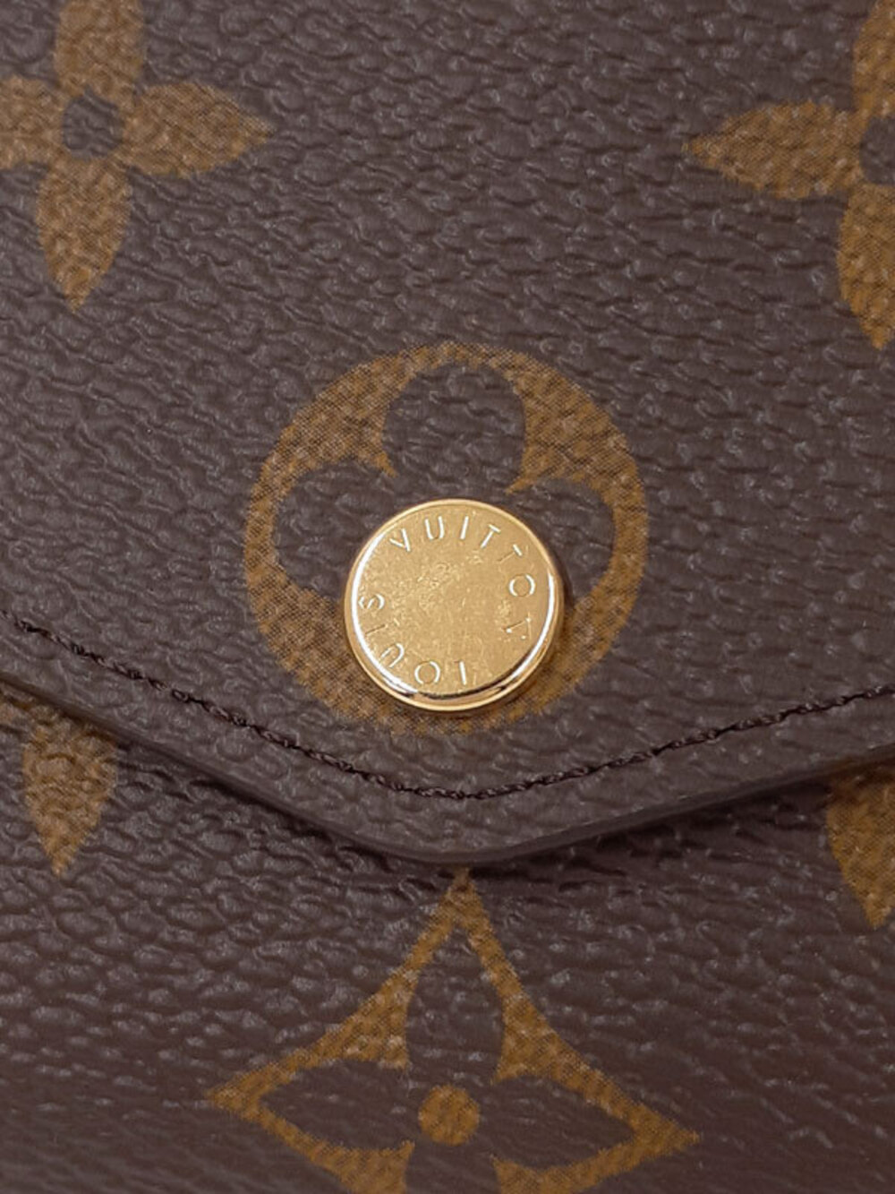 Louis Vuitton fold Monogram Sarah Long Portefeuille Wallet Bi - Picture 5 of 5